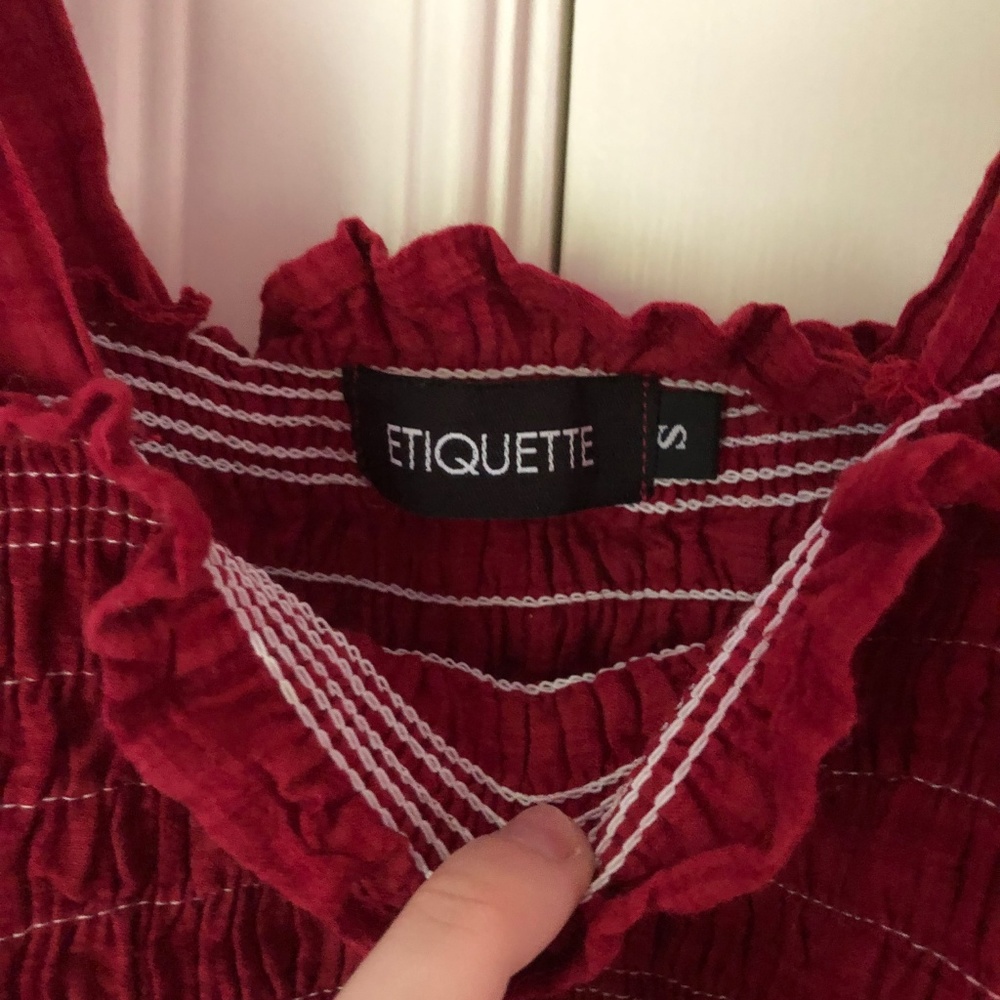 Maroon Top - Picture 2 of 2